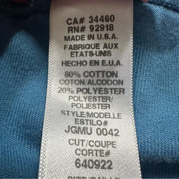 Y2K Juicy Couture Terry Cloth Skirt LARGE Blue Terrycloth Casual Summer Swim - Picture 6 of 11